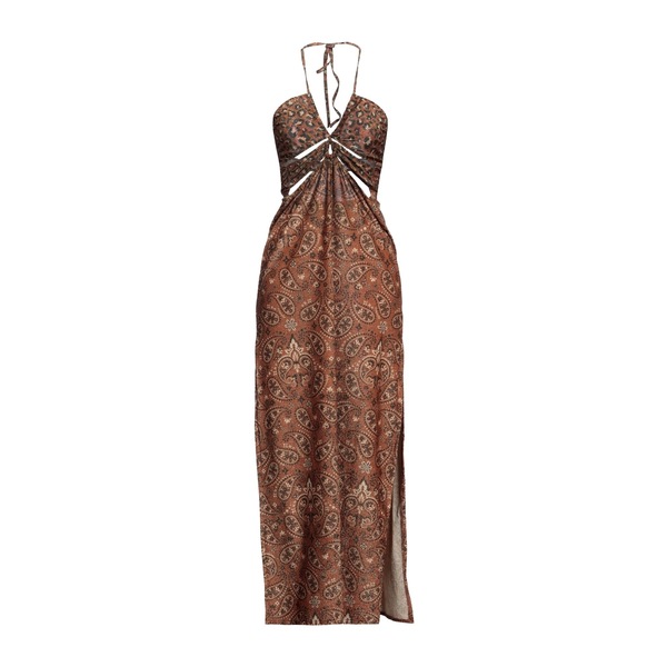 【送料無料】 フォーギブネス レディース ワンピース トップス Maxi dresses Brown