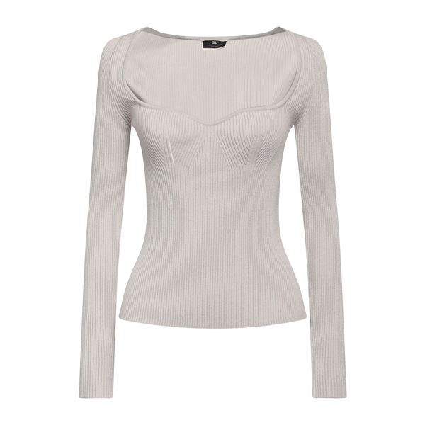 【送料無料】 エリザベスフランキ レディース ニット&セーター アウター Sweaters Grey