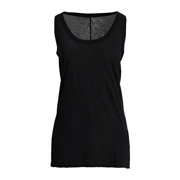 【送料無料】 マスナダ レディース Tシャツ トップス Tank tops Black