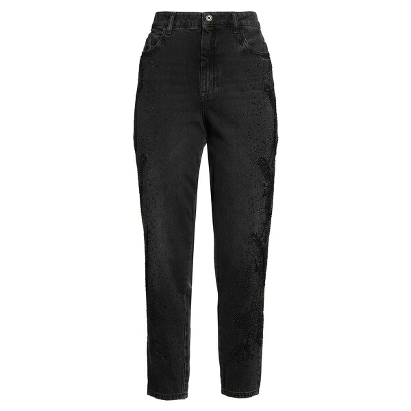 【貨物輸送無料】 パトリツィア ペペ レディース ジーンズズボン下 ボトムス Jeans Black レディースファッション-パンツ