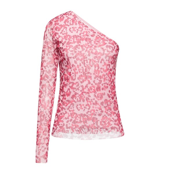 【送料無料】 バウムウンドヘルガーデン レディース Tシャツ トップス Tops Pink