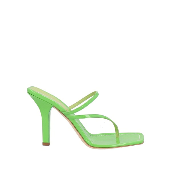 【送料無料】 パリテキサス レディース サンダル シューズ Thong sandals Green