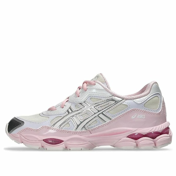 ASICS アシックス メンズ スニーカー  【ASICS Gel-NYC \u0027Pink Cream Pure Silver\u0027 1203A571-100】  大いさ US_10.5(28.5糎)