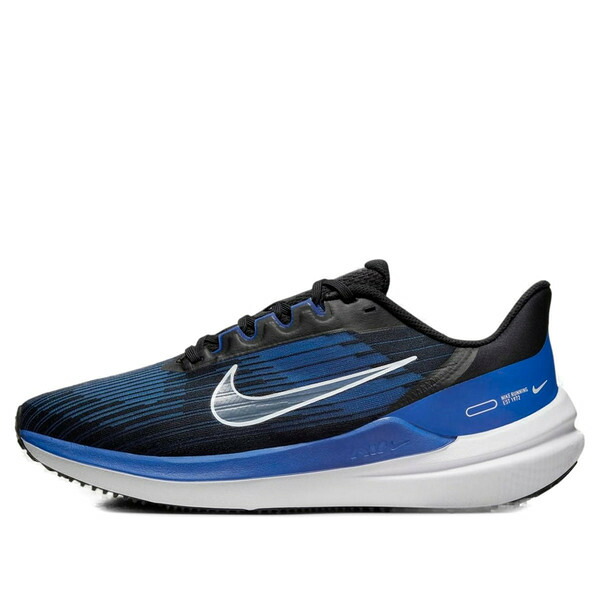 Nike ナイキ メンズ スニーカー  【Nike Air Zoom Winflo 9 \u0027Black Old Royal\u0027 DD6203-004】  大きさ US_10.5(28.5糎)