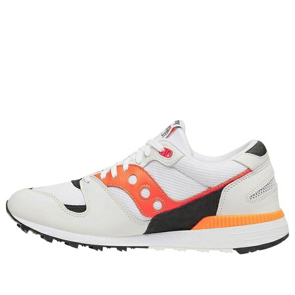 Saucony サッカニー メンズ スニーカー 【Saucony Azura OG 'White Orange' S71024-1】 サイズ US_8.5(26.5cm)|asty