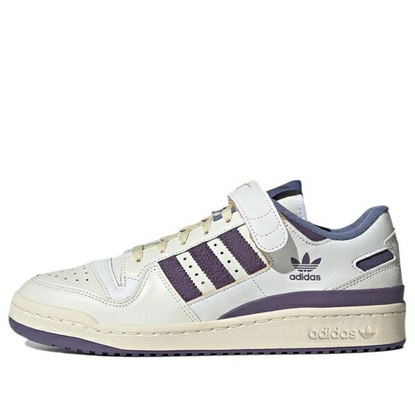 adidas アディダス メンズ スニーカー 【adidas Forum 84 Low 'White College Purple' GX4535】 サイズ US_11.5(29.5cm)｜asty