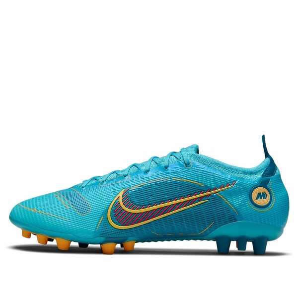 Nike ナイキ メンズ スニーカー  【Nike Mercurial Vapor 14 Elite AG \u0027Chlorin Blue Marina Laser Orange\u0027 DJ2833-484】  大きさ US_5.5(23.5珊)