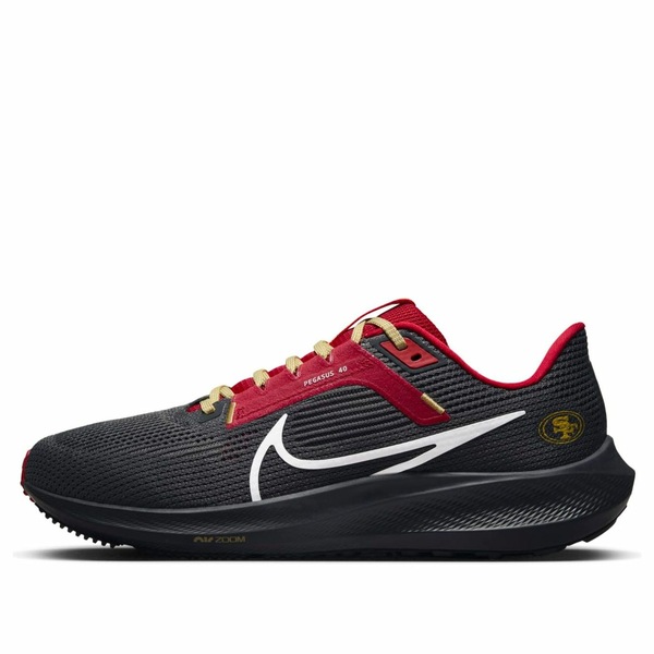 Nike ナイキ メンズ スニーカー  【Nike x NFL Air Zoom Pegasus 40 \u0027San Francisco 49ers\u0027 DZ5990-001】  大きさ US_9.5(27.5糎)