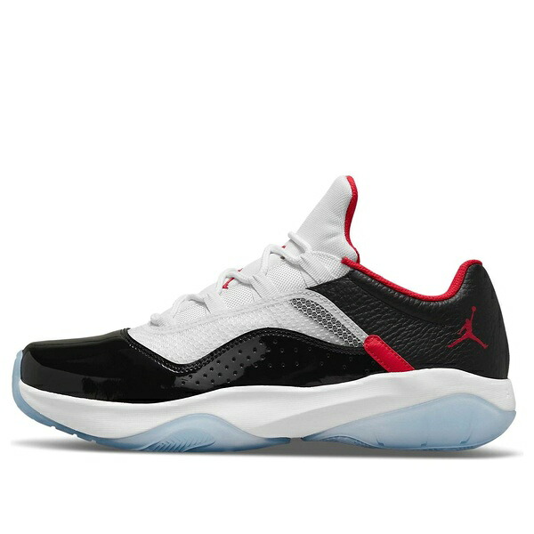 Jordan ジョーダン メンズ スニーカー 【Air Jordan 11 CMFT Low 'White Black University Red' DO0613-160】 サイズ US_7(25.0cm)|asty