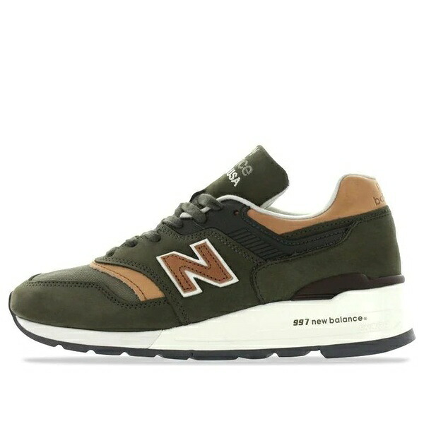 New Balance ニュー平衡にする メンズ スニーカー  【New Balance 997 Made In USA \u0027Olive Tan\u0027 M997DCS】  大きさ US_9(27.0糎)