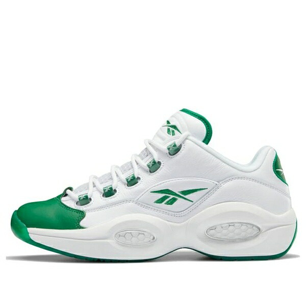 Reebok リーボック メンズ スニーカー  【Reebok Question Low \u0027Green Toe\u0027 GZ0367】  大きさ US_10.5(28.5糎)
