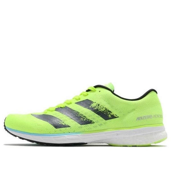 adidas アディダス メンズ スニーカー 【adidas Adizero Adios 5 'Solar Yellow' FY2019】 サイズ US_8(26.0cm)｜asty