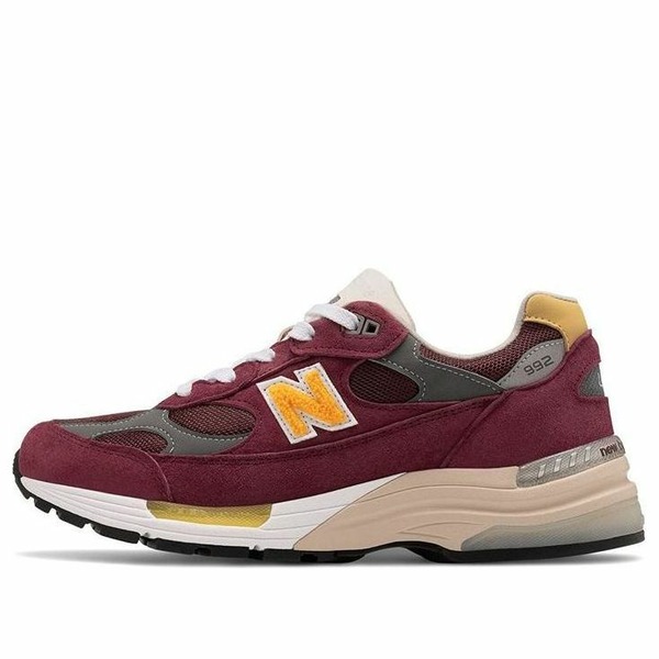 New Balance ニュー平衡にする メンズ スニーカー  【New Balance 992 Made インチ USA \u0027Burgundy\u0027 M992CA】  大きさ US_8.5(26.5珊)