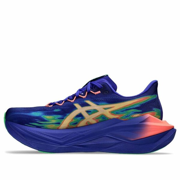 ASICS アシックス メンズ スニーカー 【ASICS Superblast 3 \u0027Cobalt Burst Light Orange\u0027 1013A177-400】  大きさ US_M_14