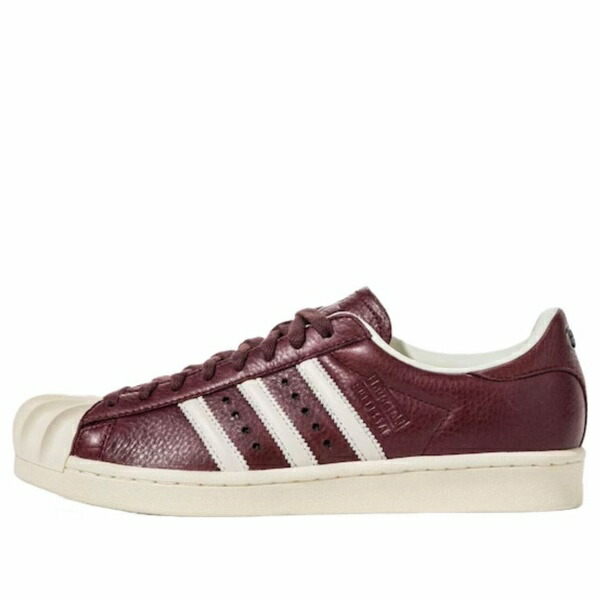 adidas アディダス メンズ スニーカー 【adidas x Thug Club Superstar Vintage \u0027Burgundy\u0027 JS1908】  大きさ US_8.5(26.5糎)