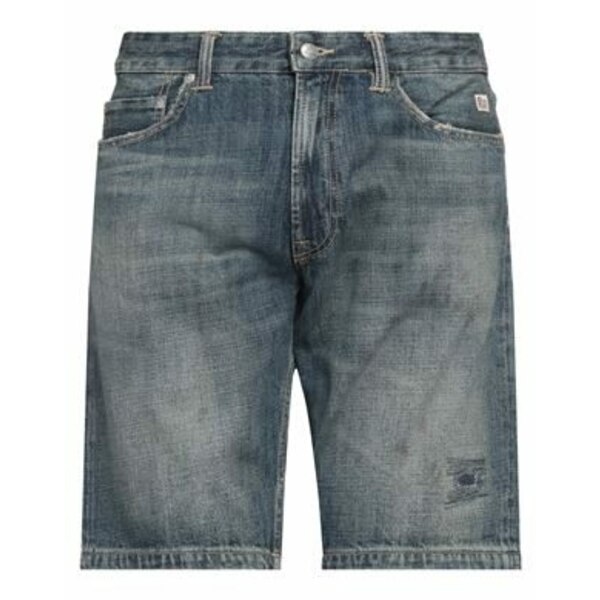 【送料無料】 アールオーロジャーズ メンズ デニムパンツ ボトムス Denim shorts Blue|asty