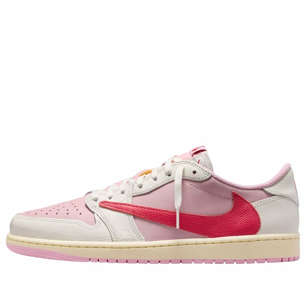 Jordan ジョーダン メンズ スニーカー 【Air Jordan 1 Low OG x Travis Scott 'Tropical Pink' IQ7604-101】 サイズ US_M_4|asty