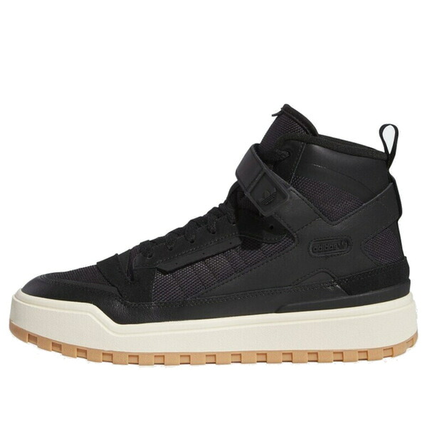 adidas アディダス メンズ スニーカー 【adidas Forum Boot 'Black Cream White' IE7206】 サイズ US_M_3.5|asty