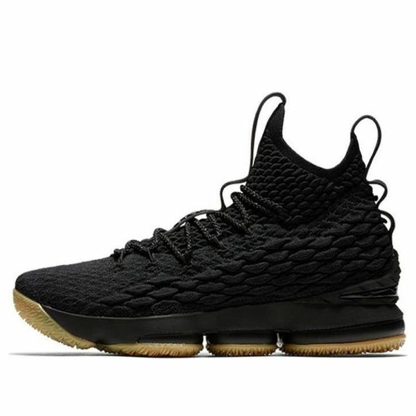 Nike ナイキ メンズ スニーカー 【Nike LeBron 15 'Black Gum' 897648-001】 サイズ US_7(25.0cm)｜asty