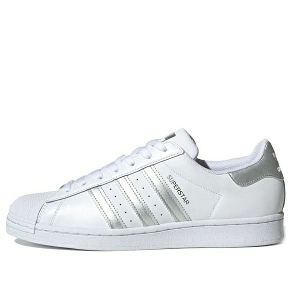 adidas アディダス メンズ スニーカー 【adidas Superstar \'White Silver Metallic\' FX2329】 サイズ US_5.5(23.5cm)｜asty