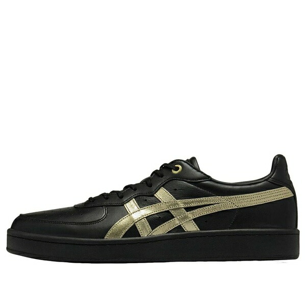Onitsuka Tiger オニツカタイガー メンズ スニーカー 【Onitsuka Tiger GSM SD 'Black Pure Gold' 1183C630-001】 サイズ US_9.5(27.5cm)|asty