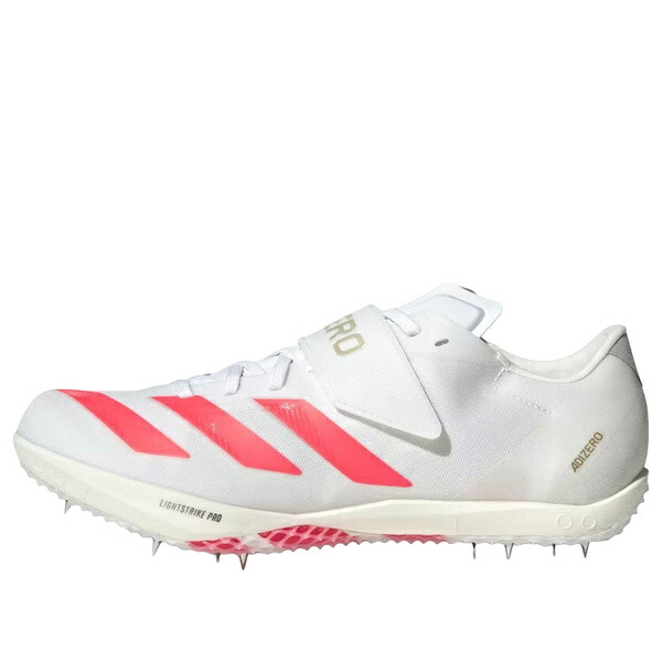 adidas アディダス メンズ スニーカー 【adidas Adizero High Jump 'White Black Gold Metallic' KJ9544】 サイズ US_5(23.0cm)｜asty