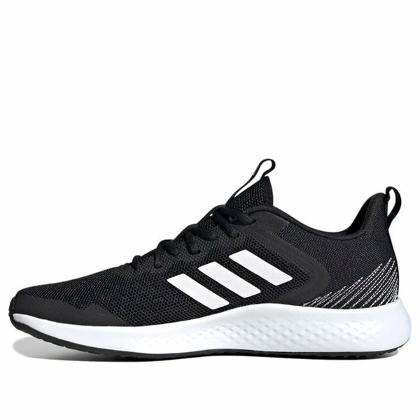 adidas アディダス メンズ スニーカー 【adidas Fluidstreet 'Black' FW1703】 サイズ US_10.5(28.5cm)｜asty