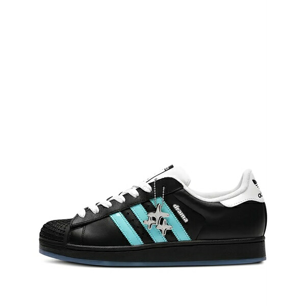 アディダス メンズ スニーカー シューズ X drama call \"head north\"" leather trainers Black"