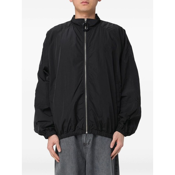J.W.アンダーソン メンズ ジャケット&ブルゾン アウター Raglan-sleeve zip-up jacket Black|asty