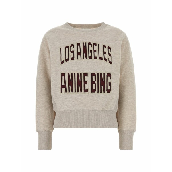 アニービン メンズ パーカー・スウェットシャツ アウター Harry sweatshirt Neutrals｜asty