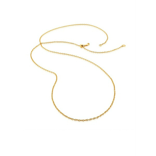 モニカヴィナダー レディース ネックレス・チョーカー・ペンダントトップ アクセサリー 32"/81cm adjuster rolo chain Gold｜asty