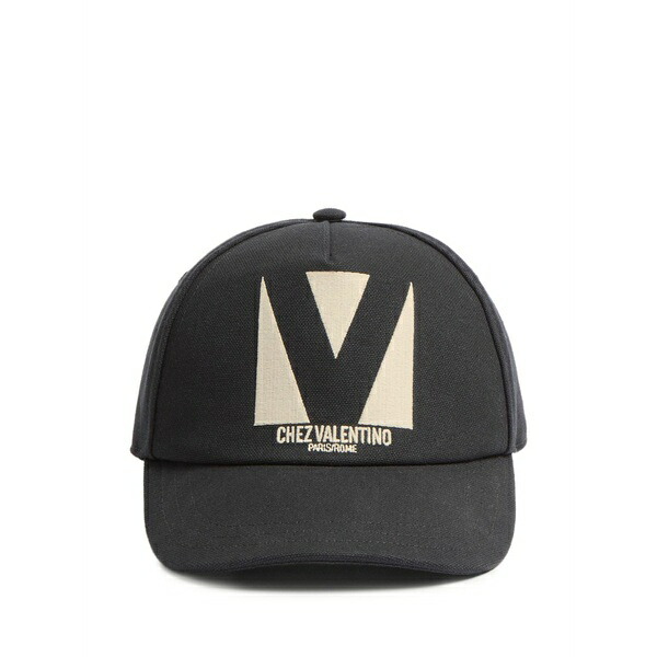 ヴァレンティノ ガラヴァーニ レディース 鳥打ち帽 付属物 Chez baseball cap Black