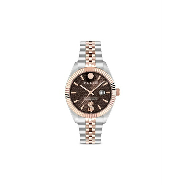 フィリップ飾り気の無い メンズ ウオッチ 付属品 Date superlative 41粍 Brown