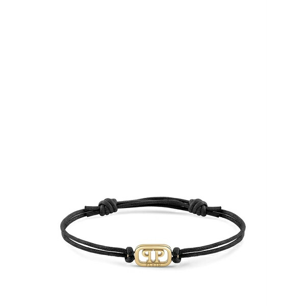 フィリップ飾り気の無い メンズ ブレスレット・バングル・アンクレット 付属物 Plein lettering friendship bracelet Gold ブレスレット-メンズジュエリー・アクセサリー