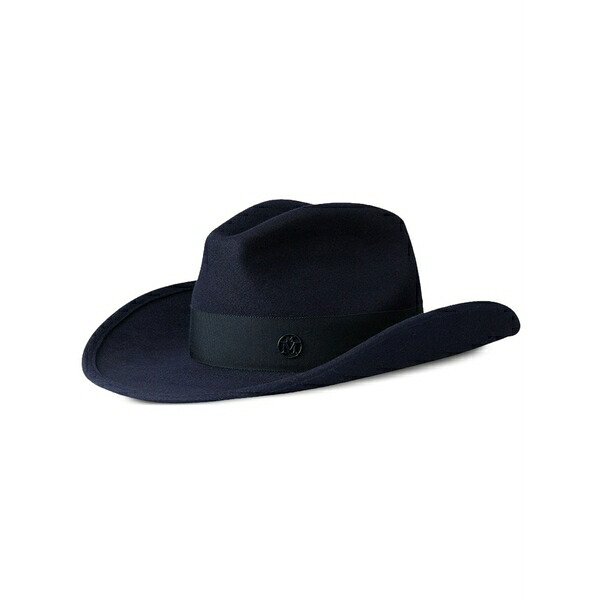 メゾンミッシェル レディース 帽子 アクセサリー Austin hat Blue｜asty