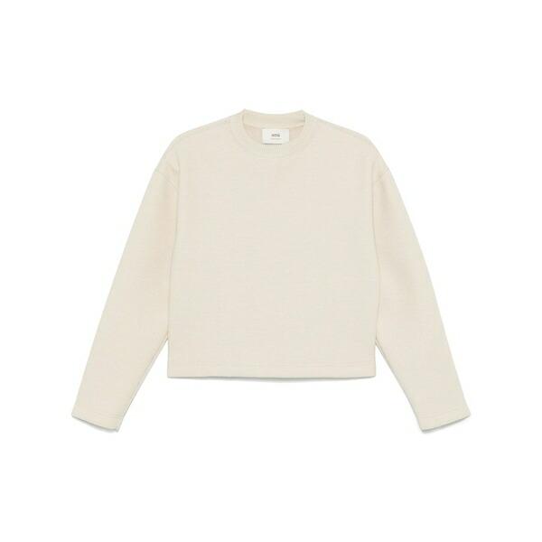 意中の女 レディース 編み物\u0026スウェーター アウター Crew-neck sweater Neutrals