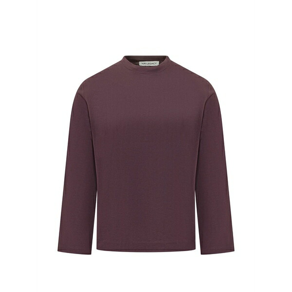 アワーレガシー メンズ Tシャツ トップス Box longsleeve t-shirt Purple｜asty