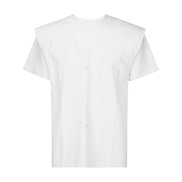 ヘリオットエミル メンズ Tシャツ トップス Logo-print t-shirt White｜asty 46,680円