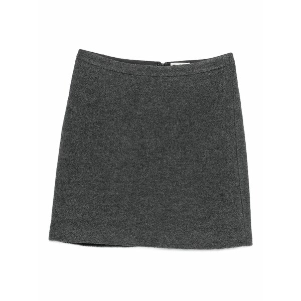 マルコポーロ レディース スカート ボトムス A-line mini skirt Grey|asty