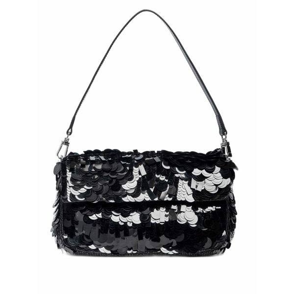 ステゥド レディース ショルダーバッグ 御徒面子 Timmy sequin shoulder bag Black