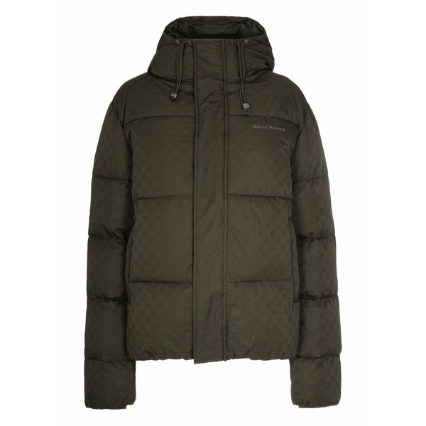 デイリー・ペーパー レディース ジャケット＆ブルゾン アウター Hooded jacket Green｜asty