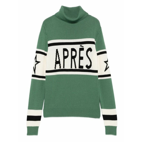 文句なしちょっとの間 レディース 編み物\u0026スウェーター アウター Apr茫s schild sweater Green