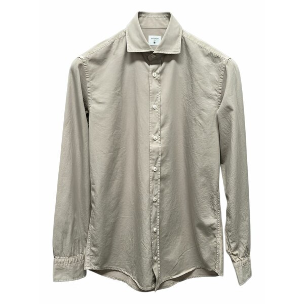 バストンチーノー メンズ シャツ トップス Buttoned shirt Neutrals｜asty