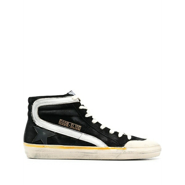 ゴールデングース メンズ スニーカー シューズ Slide penstar high-top sneakers Black｜asty