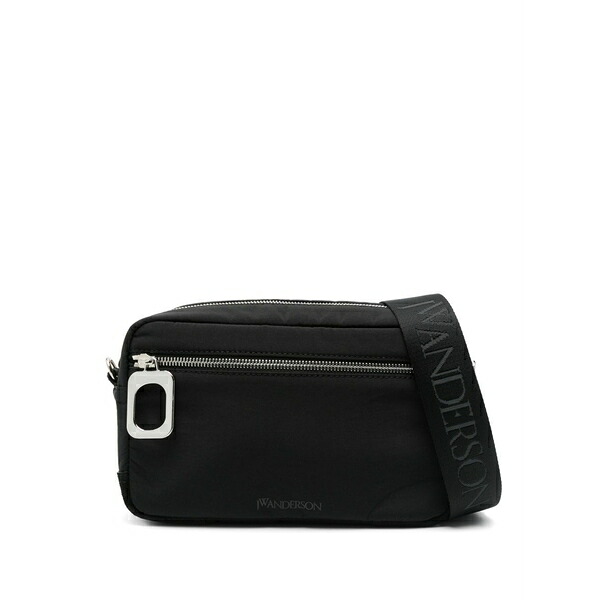 J.W.アンダーソン メンズ ショルダーバッグ 御徒面子 Jwa-puller camera bag Black
