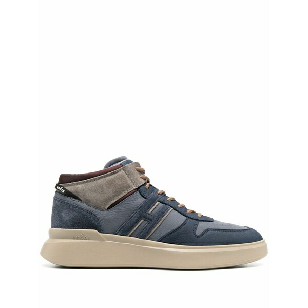ホーガン メンズ スニーカー シューズ H580 mid-top sneakers Blue