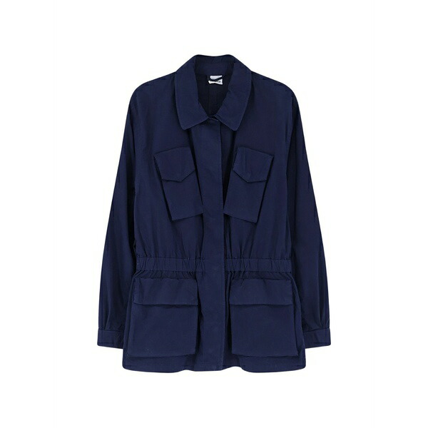 アスペジ レディース ジャケット＆ブルゾン アウター Flap-pocket jacket Blue｜asty