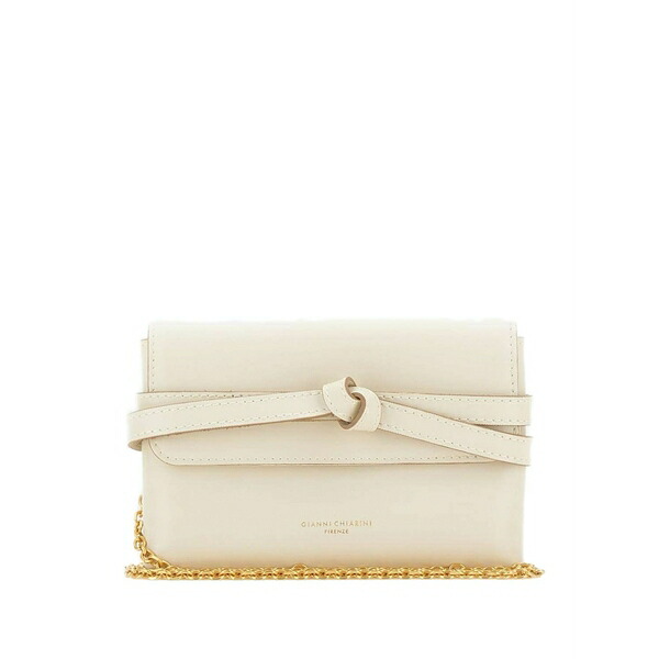 ジャンニ・キアリーニ レディース ショルダーバッグ バッグ Belty chain-strap cross body bag Neutrals|asty