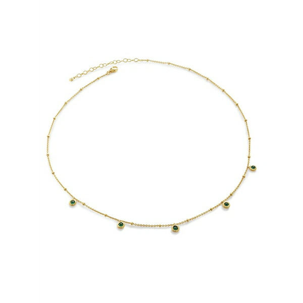 モニカヴィナダー レディース ネックレス・チョーカー・ペンダントトップ アクセサリー Onyx mini gem choker necklace Gold｜asty
