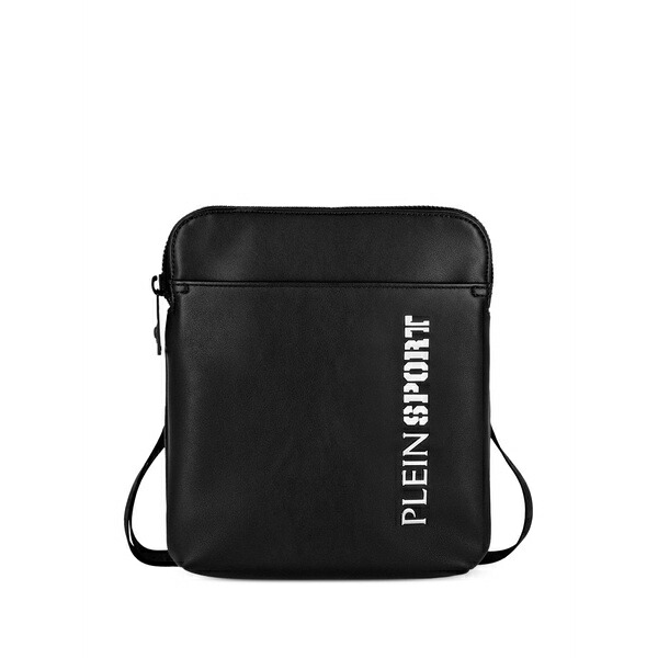 プレインスポーツ メンズ ショルダーバッグ バッグ Arizona logo-print crossbody bag Black|asty